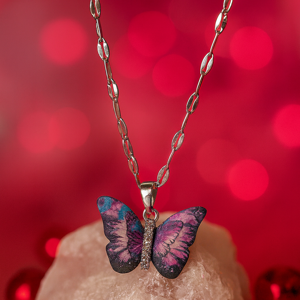 anna blue necklace - macksyra
